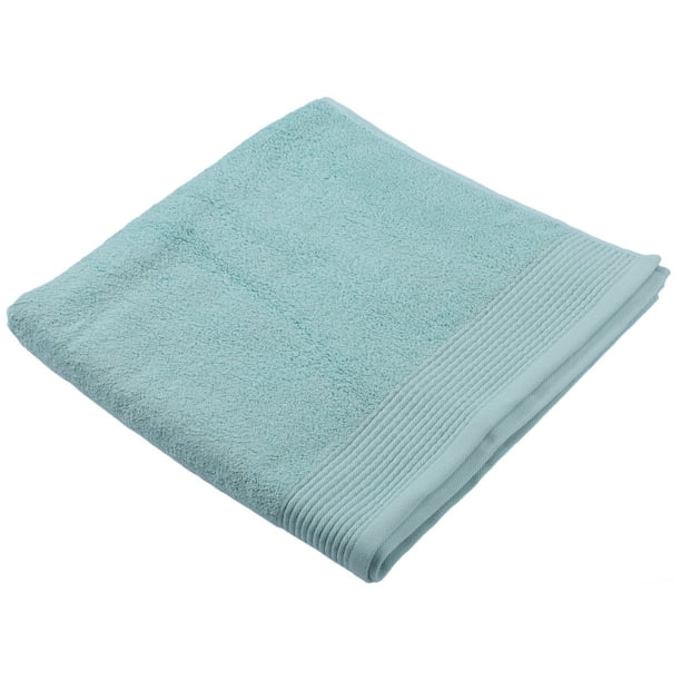 1 toalla de baño de algodón absorbente suave, diseño clásico, para ducha de baño, verde 59.06''x28.35''