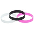 thumbnail image 4 of QIDITONG 3pcs Silicone Wristbands For Men And Women Stretchable Sports Bracelets For Parties Events And Daily Wear Stretch Bracelets For Presents And Decorations, 4 of 5