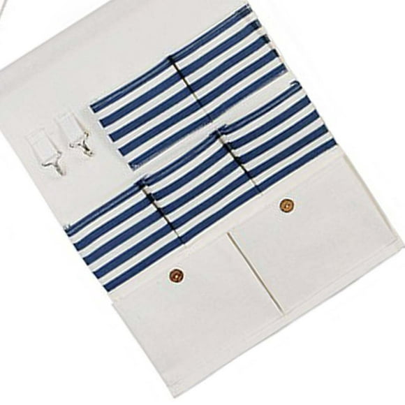 Home Linen Cotton Wall Door Cloth Hanging Storage Door storage bag Door Bag Case Pocket Home Organizer Stripe Door Pocket Pouch