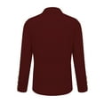 thumbnail image 5 of WCMZJ Plus Size Blazer Jackets for Women Fashion Dressy Open Front Cardigan Jacket Casual Long Sleeve Work Office Suit Jacket Wine L, 5 of 5