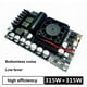 thumbnail image 2 of 2X HiFi Versión MAX Mejorada TPA3255 600W Alta Potencia 300W X 2 Placa Amplificadora Digital HIFI Estéreo de Bajo Ruido, 2 of 5
