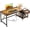 Brown, variant on 48.1 Inch Computer Desk,Reversible Office Desk with LED Lights & Power Outlets,Writing Desk with Wide Tabletop for Study,Writing,Small Desk with Drawers & Printer Shelf for Storage,Craft,Rustic Brown