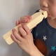 thumbnail image 5 of Silbato de madera para niños, juguete musical, práctico tobogán, silbato profesional para niños., 5 of 8