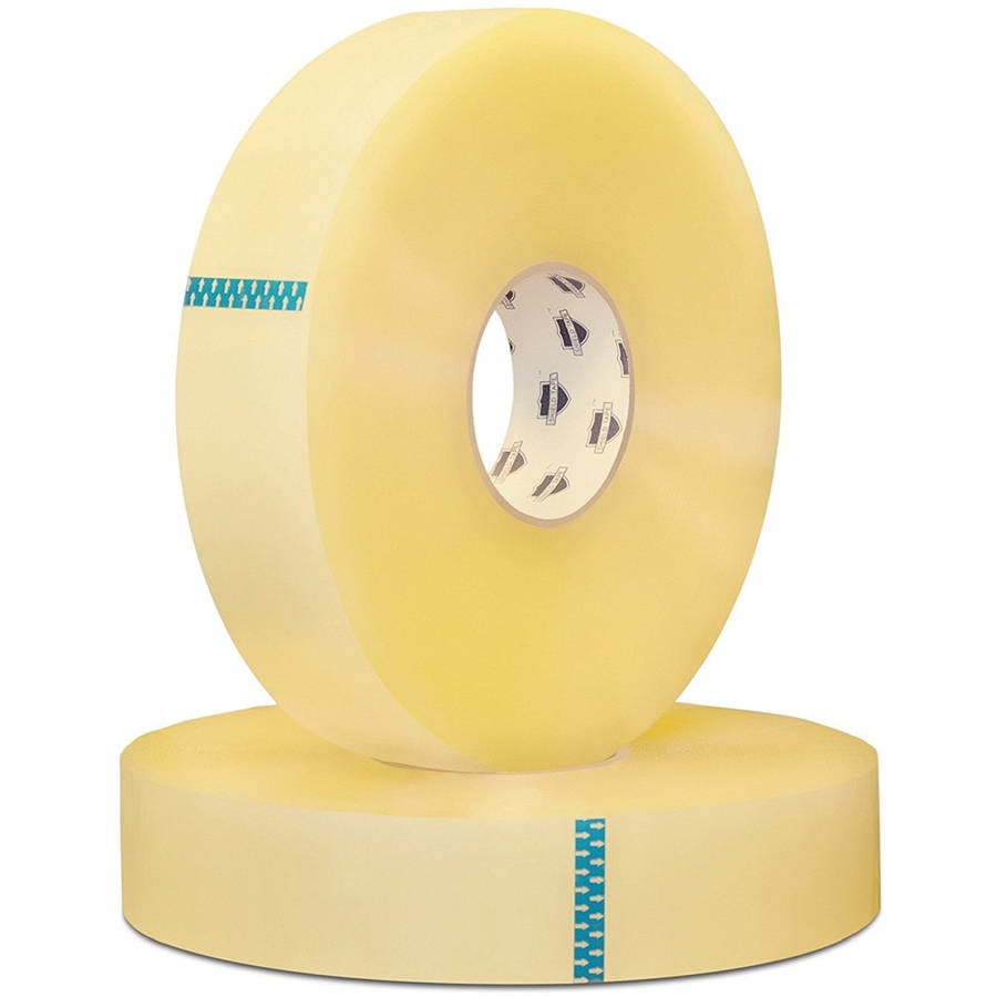 Clear Acrylic Packaging Tape (1000 Yards, 2 inches by 1.8 mil) 6 Pack