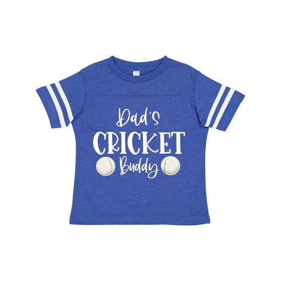 Inktastic Dad's Cricket Buddy Boys or Girls Toddler T-Shirt