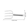 thumbnail image 2 of HOOWIFFY Tenedor Multifuncional Para Barbacoa En Exterior De Material Resistente Y Color Plateado, 2 of 6
