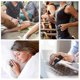 thumbnail image 5 of 4 Pack Trigger Finger Splints Finger Brace Finger Knuckle Immobilization Broken Finger Protector Fits Index Finger Middle Finger Ring Finger Edition, 5 of 5
