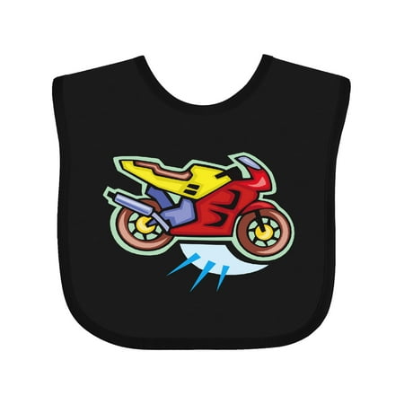 

Inktastic Crotch Rocket Motorcycle Gift Baby Boy or Baby Girl Bib