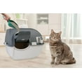 thumbnail image 4 of Omega Paw EZ Fill Roll 'n Clean Self Cleaning Litter Box Regular Size, 4 of 4