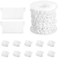 thumbnail image 1 of Vertical Blinds Repair Kit, Vertical Blind Accessories, Low Weight Chain Connectors Replacement Kit for 127mm Slats, 1 of 5