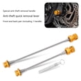 thumbnail image 6 of Road Bike AntiTheft Quickly Release Skewers Bicycles Hubs Levers Bicycles Front Rear Hubs Aluminum Alloy Bike Skewers, 6 of 9