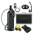 thumbnail image 5 of 2L Diving Respirator Diving Equipment Aluminum Bottle Gas Cylinder Adult Swimming Snorkeling Snorkel Residual Pressure Gauge, 5 of 5