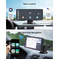 thumbnail image 3 of Estéreo para coche Venluna Wireless CarPlay de 8.1 pulgadas con cámara de salpicadero 4K, 3 of 8
