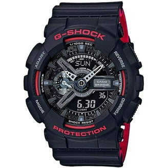 Casio Men's G-Shock GA100-1A2 Water Resistant Black Resin Quartz