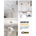 thumbnail image 4 of The Can Converter R56 Flat Recessed Can Light Conversion Kit, Steel, Decorative Medallion, Works for 5"&6" Recessed Cans 50Lb Light Fixture Load Rating, 35Lb for Fans, Polished Chrome, 4 of 4