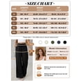 thumbnail image 3 of Pantalones de lino Jyanl Flowy Palazzo de cintura alta y pierna ancha para mujer, 3 of 9
