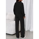 thumbnail image 4 of Conjunto Deportivo PRETTYGARDEN Sudadera con Cuello Cuarto de Cierre y Pantalones Rectos Talla L, 4 of 6