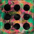 thumbnail image 2 of Grey, Jace 20x20 Gold Ornate Wood Framed with Double Matting Museum Art Print Titled - Glow Abstract H2, 2 of 4