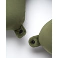 thumbnail image 4 of Almohada de Cuello para Viaje Brookstone Ligera de Forro Polar Oliva, 4 of 7