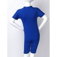 thumbnail image 7 of Aislor Kids Boy Girls One Piece Short Sleeve Rash Guard Wetsuit Zippered Swimsuit Swimwear, 7 of 7