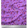 thumbnail image 1 of Soimoi Velvet Fabric Brush Stroke Abstract Decor Fabric Printed Yard 58 Inch Wide, 1 of 3