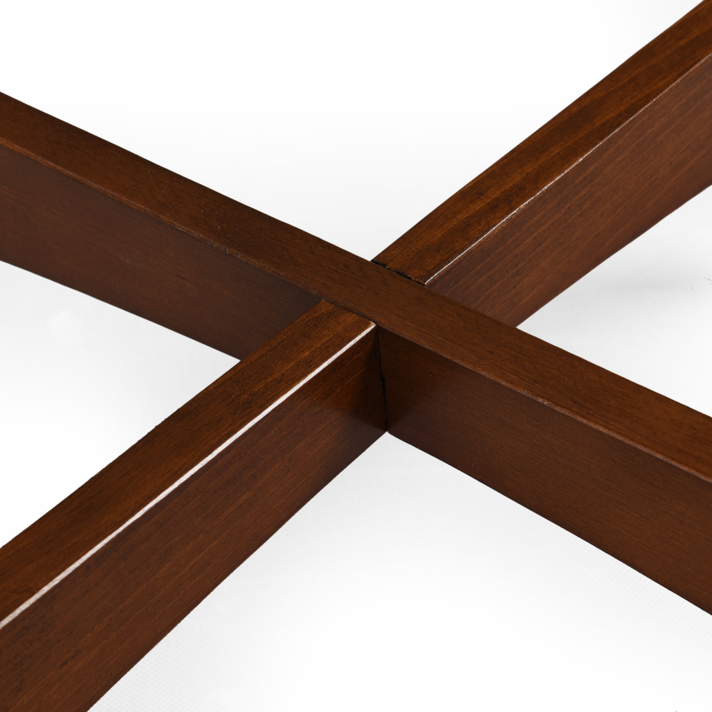 Noble House Hiland Wood End Table, Walnut