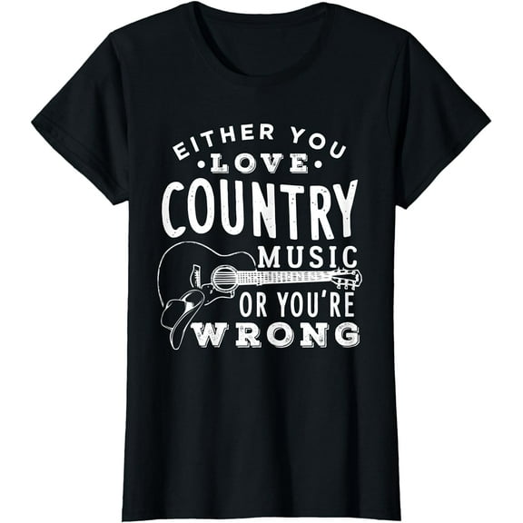 Funny Country Music Design For Men And Women T-Shirt