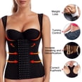 thumbnail image 1 of Fajas moldeadoras de cinturo para mujer, corsé bajo el busto, chaleco de poliéster, Control de barriga, moldeador , faja de soporte para Yinane  Chaleco de entrenador de cintura, 1 of 6
