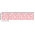thumbnail image 2 of Ambesonne Rose Fabric by the Yard Upholstery, Abstract Swirl Line Blooms, 2 Yards, Pale Pink and Off White, 2 of 4