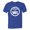 Royal, variant on PleaseMeTeesâ„¢ Mens From Born Made In Wisconsin WI Logo Label HQ Tee
