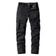 thumbnail image 1 of Pantalones tipo mono de poliéster y algodón para hombre - Cintura elástica - Liso - Diario/Trabajo - Todas las estaciones - Talla S-XXXL, 1 of 4