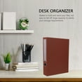 thumbnail image 4 of File Box Student Wear-Resistant Desk Organizer Desktop Holder For, 4 of 5
