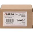 thumbnail image 4 of Lorell, LLR80660, Acrylic Paper Clip Holder, 1 Each, Green Edge,Transparent, 4 of 5