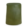 thumbnail image 3 of Moe's Home Collection ALBERS Stone Outdoor Stool Green Color, 3 of 4