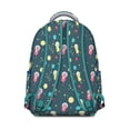 thumbnail image 3 of Playful Floral Cat Backpack for Women & Teens - Lightweight Waterproof School Bag for Travel & College - Large Capacity, 3 of 6