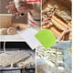 thumbnail image 5 of Dough Cutter Flexible Plastic Scraper Practical Bench Scraper Multipurpose Food Scrappers for Bread Dough Cake Fondant Icing(4PCS), 5 of 5