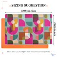 thumbnail image 6 of Yayeee Doormat for Inside 20"x32" Absorbent Low-Profile Washable Non-Slip Rubber Backed Entryway Rug, Abstract Geometric Pattern, 6 of 8