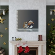 Mandarin Duck Reflection - Canvas