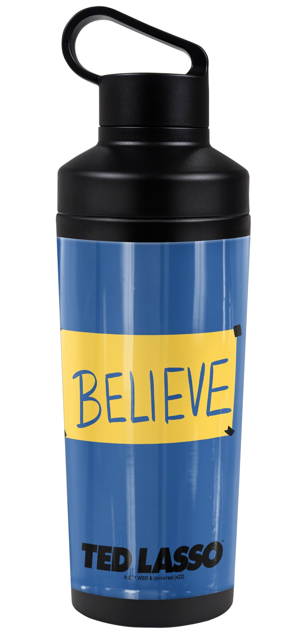 Ted lasso believe sign premium satin poster