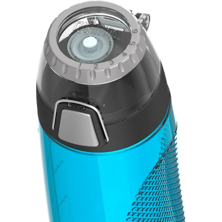 Thermos 24 Ounce Hydration Bottle with Connected Smart Lid, Teal (SP4005TL4)