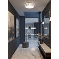 thumbnail image 2 of LAKF30MBNP AFX Lake - 4 Light Flush Mount In Contemporary Style-7 Inches Tall and 30 Inches Wide-Painted Nickel Finish, 2 of 3