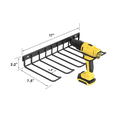 thumbnail image 4 of Wall-Mounted Tool Storage Rack Tool Rack Electric Drill Rack Wrench Tool Workshop Screwdriver Storage Rack, 4 of 5