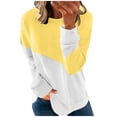thumbnail image 2 of Babysbule Fall Tops for Women Ladies Round Neck Fashion Casual Long Sleeve Christmas Print Sweatshirt Tops Blouse, 2 of 6