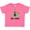 Hot Pink, variant on First Birthday Turtle 1 Year Old Boys or Girls Baby T-Shirt