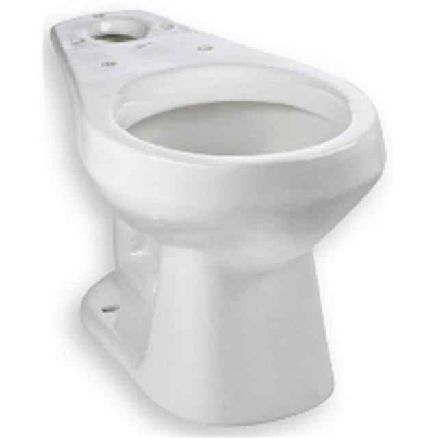 Mansfield 131 ALTO WHITE 10 in. Rough Round Front Toilet Bowl, White - 2 gal
