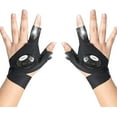 thumbnail image 1 of 1 Pair Led Flashlight Gloves, Flashlight Gloves, Work Gloves With Light For Darkness Places, Fishing, Camping, 1 of 5