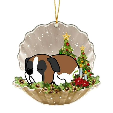 

Veki 2022 New Seafood Shell Dog Christmas Funs Pendant Cartoon Christmas Tree Pendant Christmas Decoration Pendant Christmas Home Decoration Pendant Christmas Mantel Garland Rustic