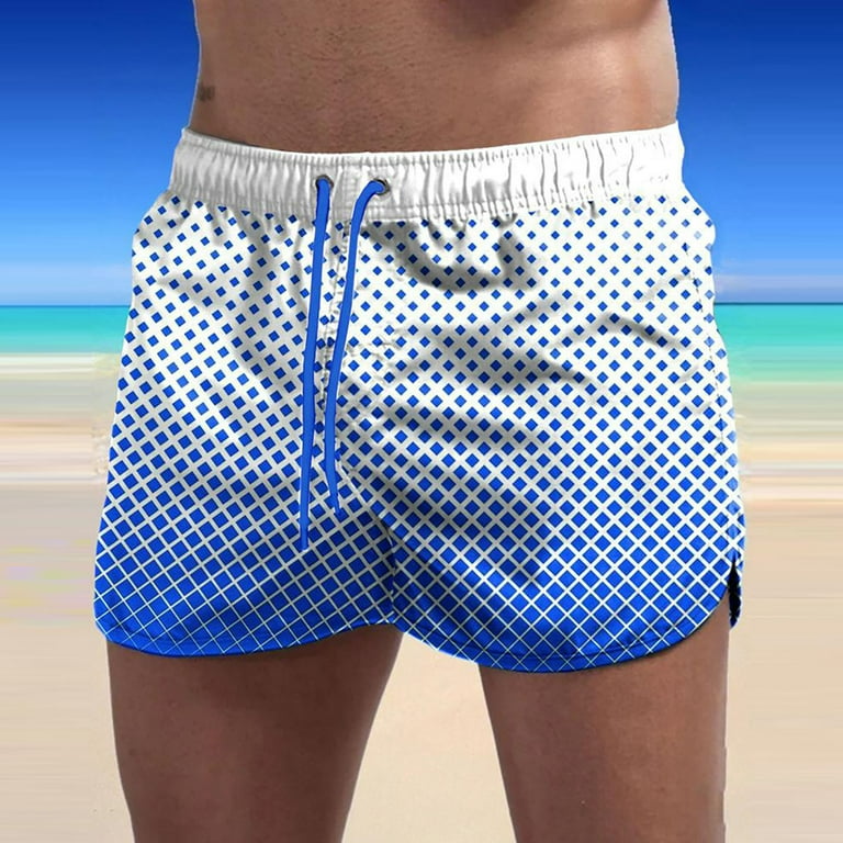 Cbgelrt Men's Fishing Cargo Shorts Mens Swim Trunks with Compression Liner Swim Trunks Quick Dry Surfing Summer Beach Shorts Swimsuit Sports Shorts