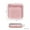 Pink, variant on Nail Art Organizer Transparent Plastic Packaging Box Nail Enhancement Storage Jewelry Necklace Display Gift Box