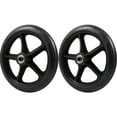 thumbnail image 2 of 2 Pcs Roue Universelle Roue Remplaçable Remplacement Pratique Accessoire de Fauteuil Roulant Roue avant, 2 of 8